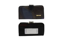 Patch Work Purse Clutch Bag Long Leather Wallet Handbag Card Coin Zip ID Holder 