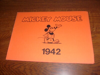 MICKEY MOUSE 1942 & 1943 (SOFTCOVER), DAILY COMIC STRIPS, COMPLETE