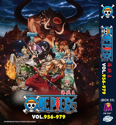 Anime One Piece Box 31 Vol 956 979 Dvd English Subtitle Region All Free Anime Ebay