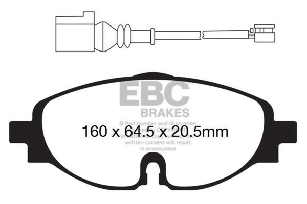 Ebc Brakes DP42150R Yellowstuff Street Und Track BremsbeläGe-image
