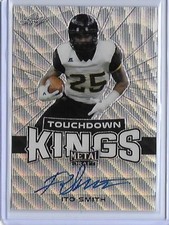 2018 Leaf Metal ITO SMITH TD Kings Silver Wave Prismatic Auto RC Falcons RB