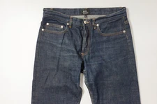 A.P.C. APC Mens NEW STANDARD Denim Jeans Fading Selvedge Pants sz 30 x 33 $195 