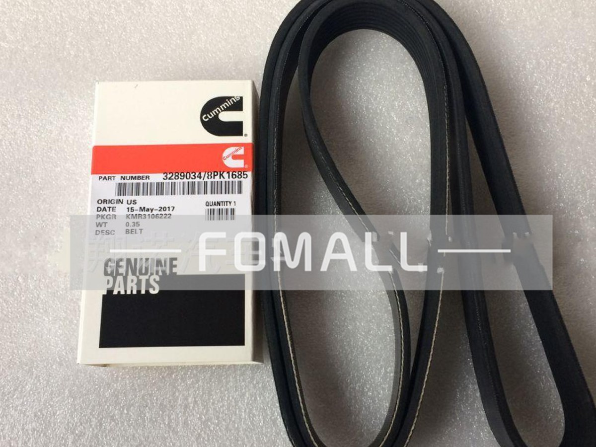 1PC 3289034 /8PK1685 Cummins QSB fan belt OEM | eBay