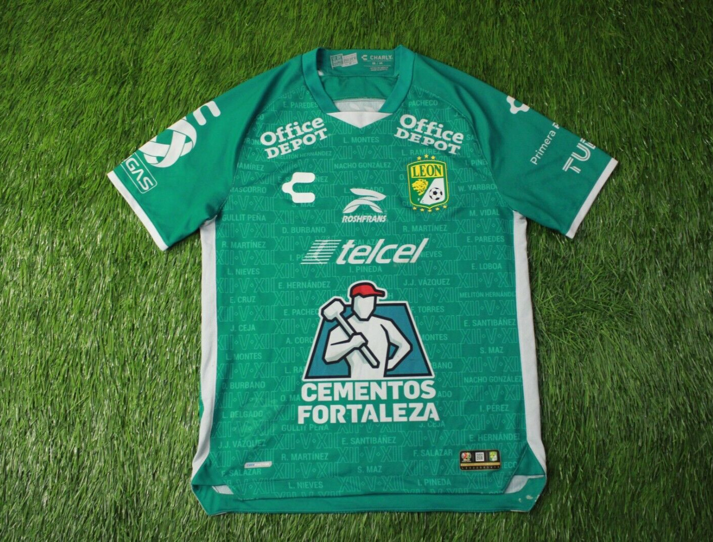 FC LEON MEXICO 2022-2023 RARE FOOTBALL SHIRT JERSEY HOME CHARLY ORIGINAL SIZE M