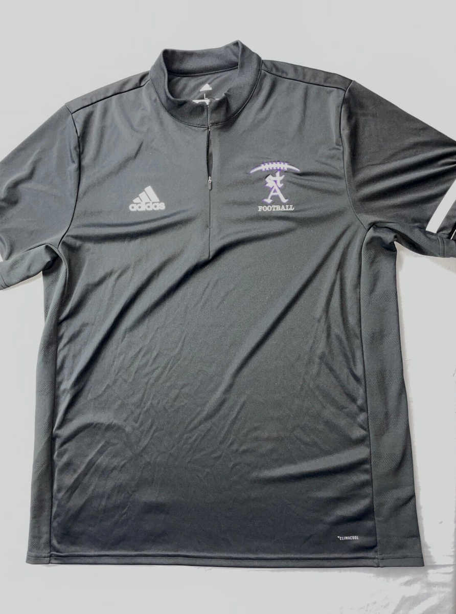 Adidas Mock Neck Zip Polo Style Shirt. Saint Augustine High
