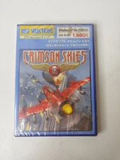 SEALED Best Selections Japanese PC CD-ROM Microsoft Game Studios Crimson Skies