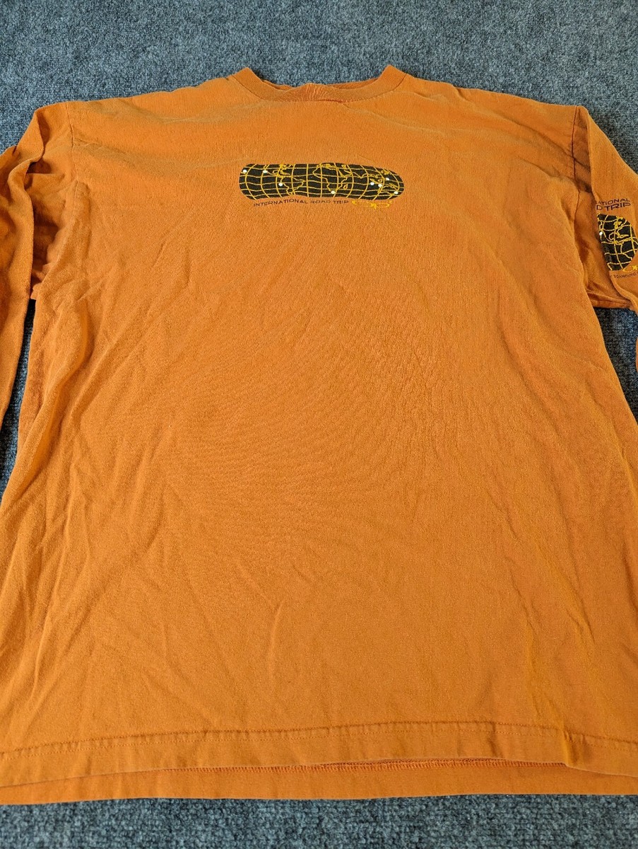 Vntg OP Ocean Pacific International Road Trip Long Sleeve Shirt