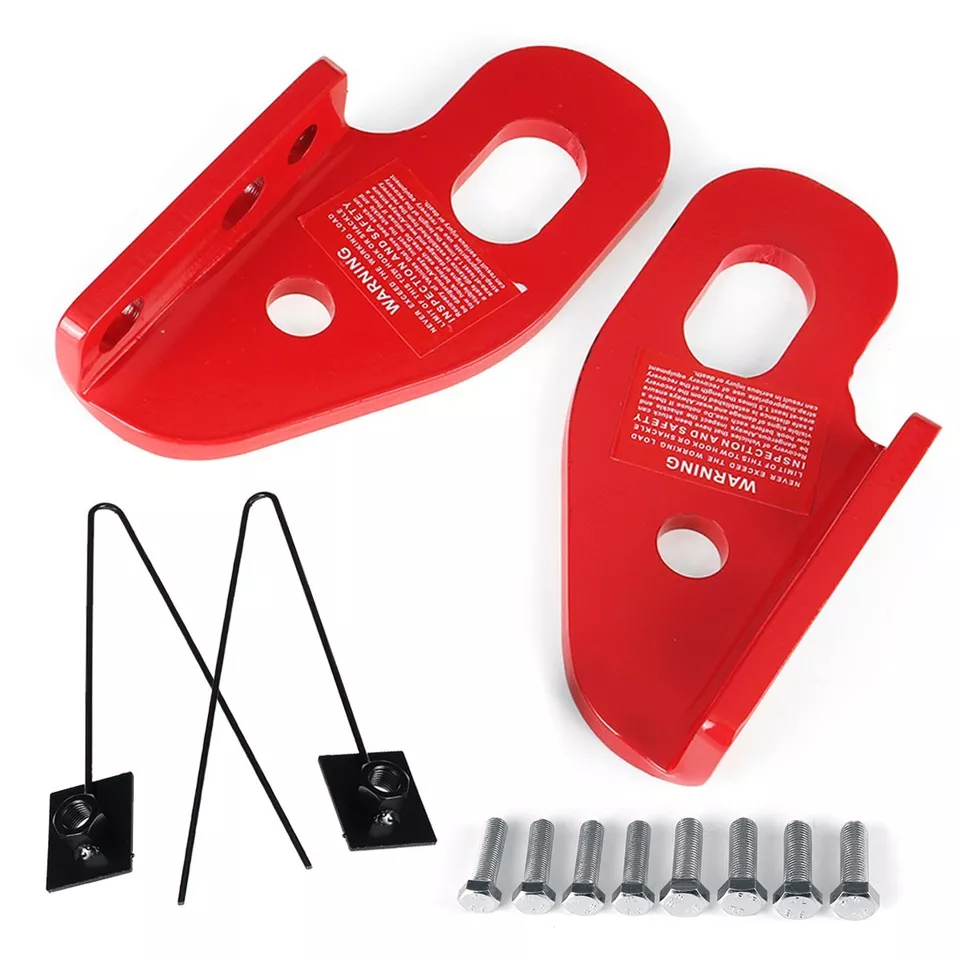 Pair Recovery Tow Point 5 Tonne Hitch for Nissan Patrol GU Series 2 3 4 5 5000KG - image 3 of 4