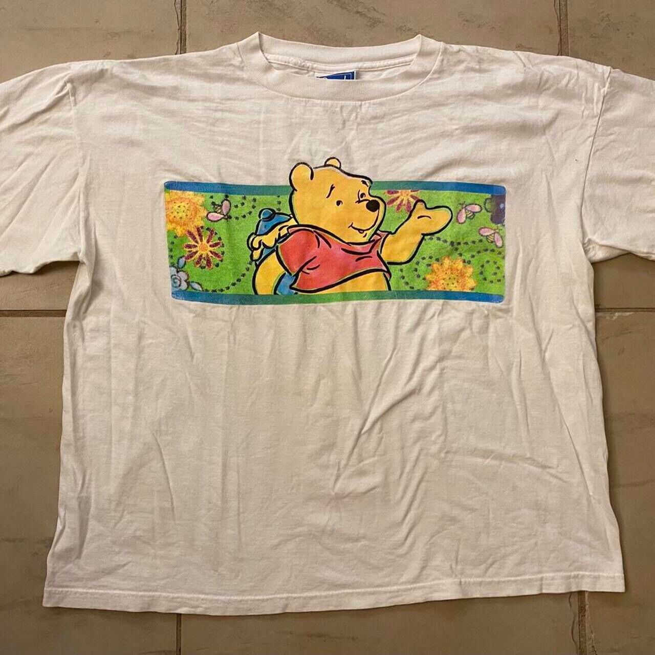 Vintage Disney Winnie The Pooh Cartoon T-Shirt Si… - image 2