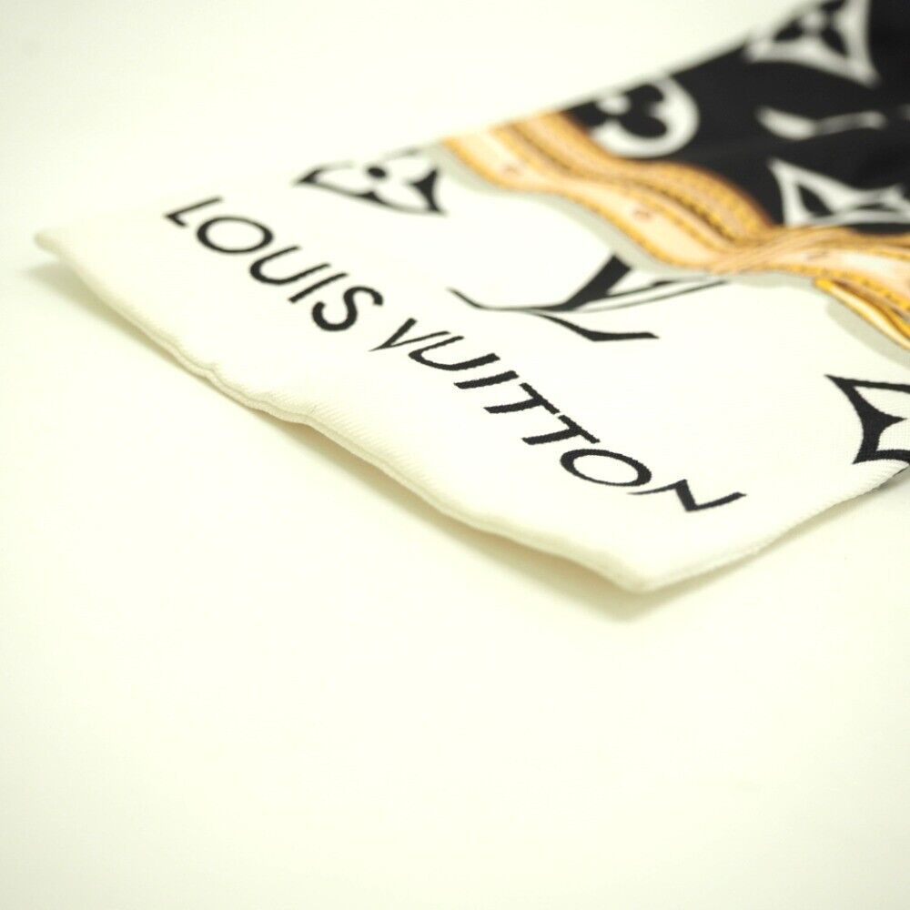 Louis Vuitton Monogram Confidential Bandeau White Silk ref.796282