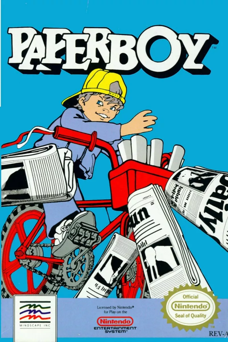 Paperboy retro game deals
