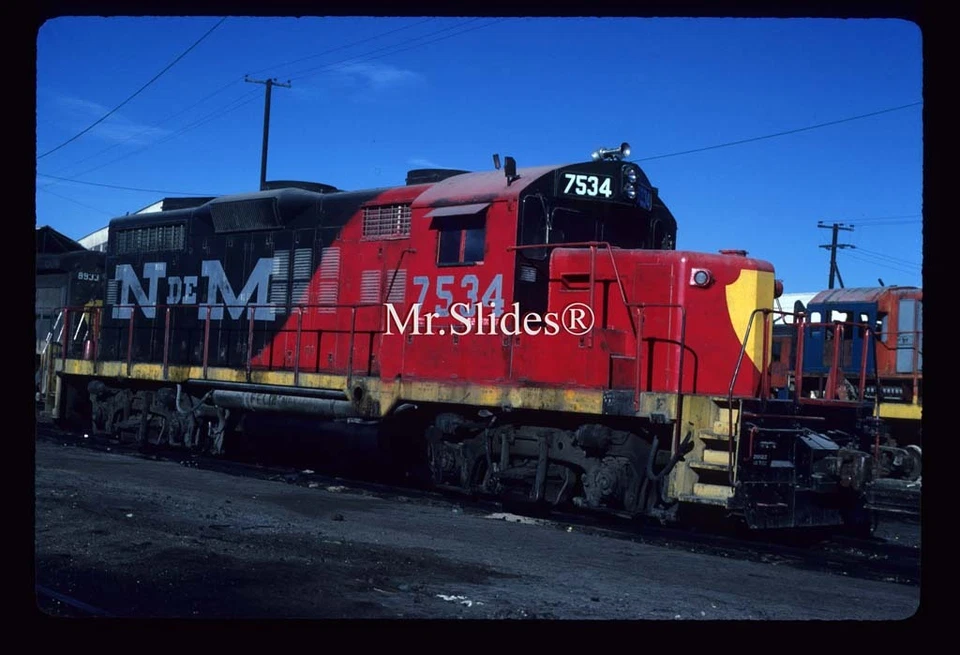 Original Slide NdeM Nacionales de Mexico GP18 7534 In 1987 AT SLP SLP - Image 1 of 1