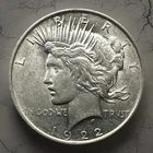 1922 Peace Dollar. BU. Nice Coin