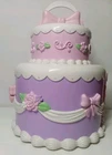 Vintage Barbie Mini Kingdom Birthday Cake Playset With Chairs 2006 Mattel