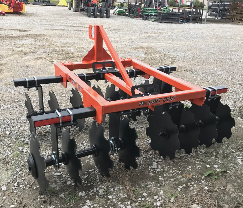 New Dirt Dog HD 6 ft Disc Harrow model 200-5 (FREE 1000 MILE DELIVERY ...