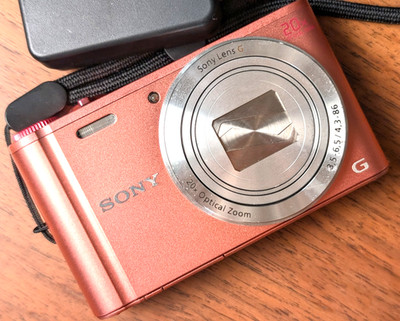 English OK N MINT Sony Cyber-shot DSC-WX350 18.2 MP 20x Digital Camera Japan