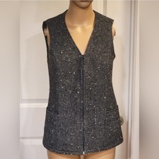100 Virgin Wool Vintage Pendleton Womens Zip Closure Vest