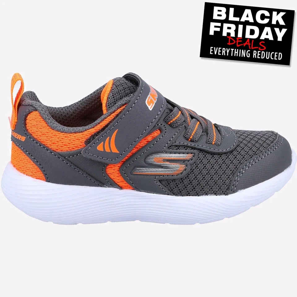 Skechers Dyna-Lite Retler Infants Slip On Comfort Casual Sneaker Trainers