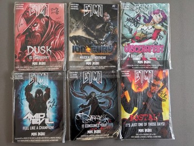 E1M1 Magazin   Ausgabe 1 bis 6   Retro Boomer Shooter Fanzine   Signiert   OVP