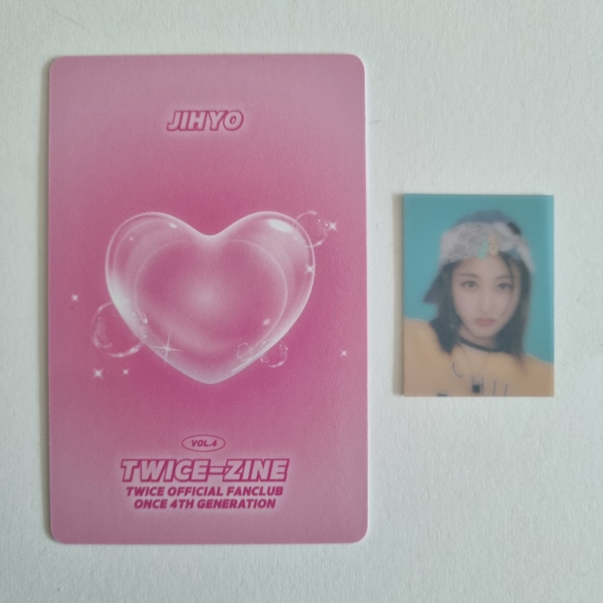 TWICEファンミ TWICE Official Fanclub Once 4th Generation TWICE-ZINE Kit