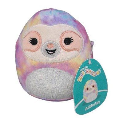 Squishmallows Adderley the Sloth Plush 5  Mystery Squad NWT 2024