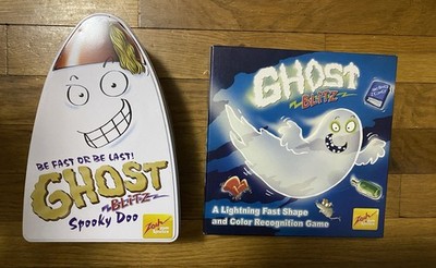 2 Ghost Blitz Bundle Lot Original & Spooky Doo Both In English Board Game Party