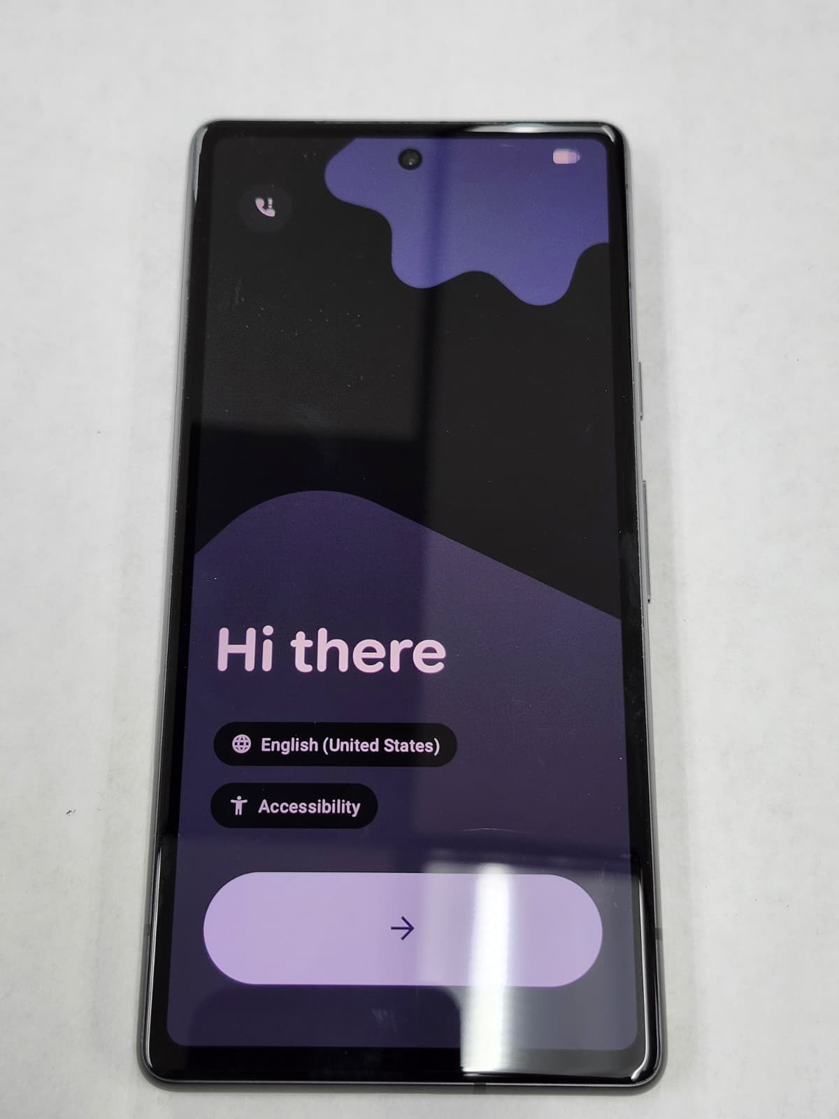 DEFECTIVE - Google Pixel 7a - 128GB - Black - Unlocked - GWKK3 - 12344