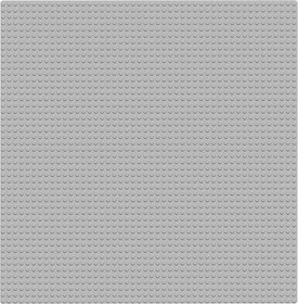 LEGO Classic Gray Baseplate 10701
