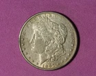 1897- Silver Morgan Dollar #P35476