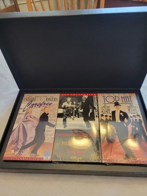 Fred Astaire & Ginger Rogers RKO Collection VHS Box Set - Carefree, Follow The