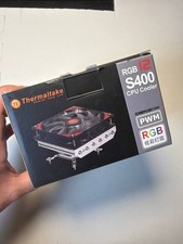    Thermaltake RGB S400 120mm PWM CPU Air Cooler - RGB Lighting NEW SEALED  