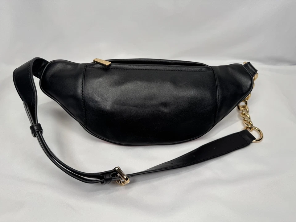 Michael Kors Mediano Dorado Tachonado Cuero y Pelo de becerro Estampado Animal | Rojo | Foto 3 de 4