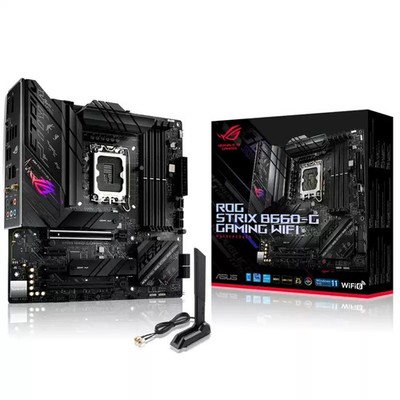 FOR ASUS ROG STRIX B660-G GAMING WIFI DDR5*4 LGA1700 128GB mATX Ｍotherboard Test