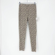 Zara Animal Print Skinny Pants Size XS