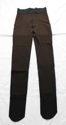 Fleecies Women's Original Stretch Fleece Lined Tights EJ3 Cocoa Size M-L NWT