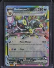 2025 Pokemon Prismatic Evolution #060 Umbreon ex