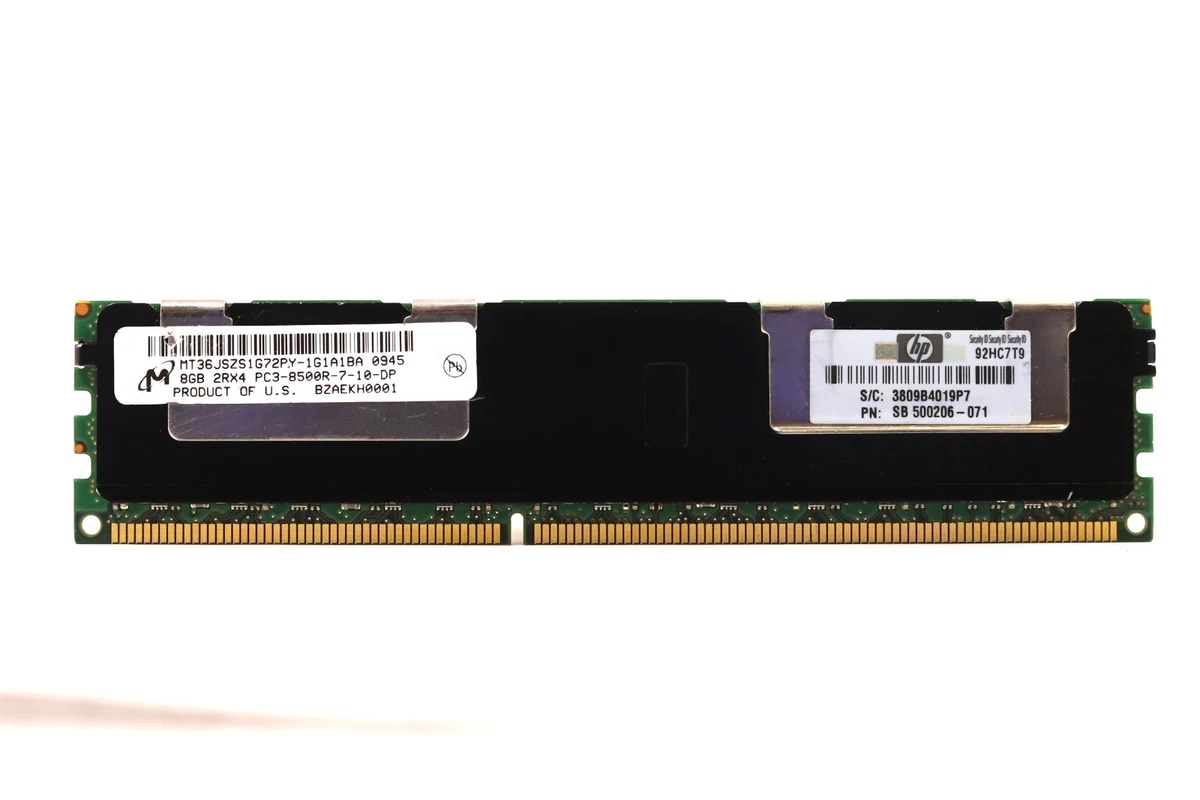 PC3-8500 8GB ECC Network Server Memory for sale | eBay