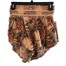 NWT Rewash the tropical printed beach shorts size medium