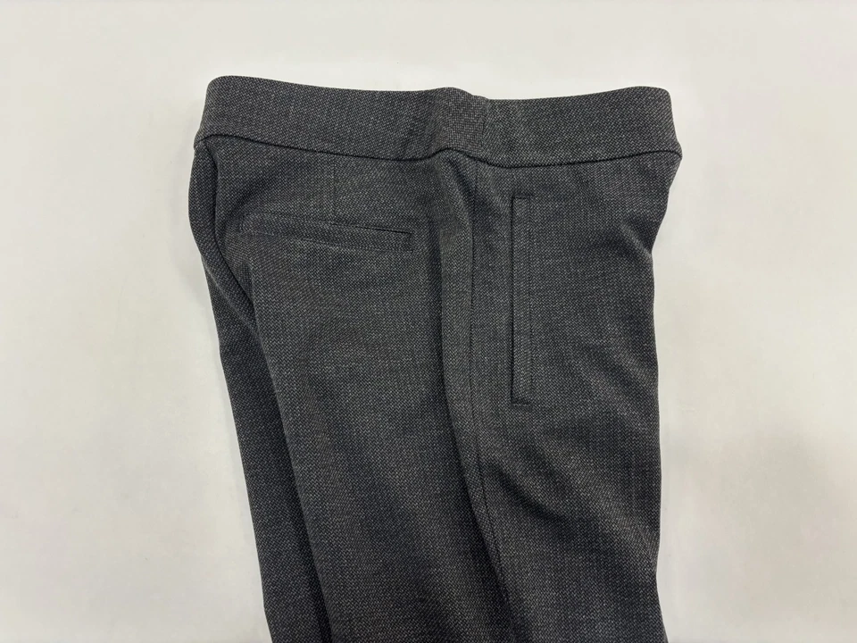 Croft & Barrow Petite Womens Ponte Pants Black Textured Classic Straight PXS NWT - Image 4 of 4