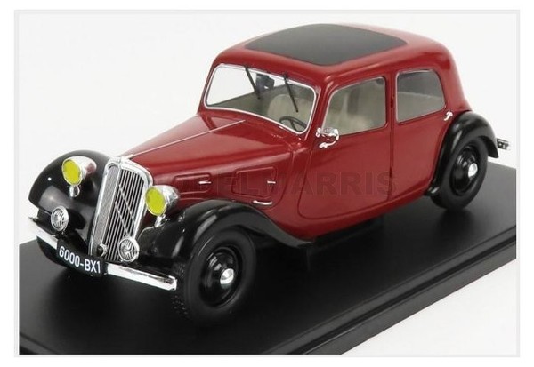 Edikola ABCIT017 Citroen - Traktion 7A Vorne 1934 - Rot Schwarz - 1/24-image