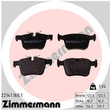 Satz Bremsbeläge Bremsklötze hinten für Jaguar I-Pace X590 XE X760 XF 2 | 239