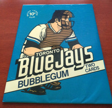 Very Rare Ltd Edition 1978 Toronto Blue Jays Oversized MLB Baseball Card Pack