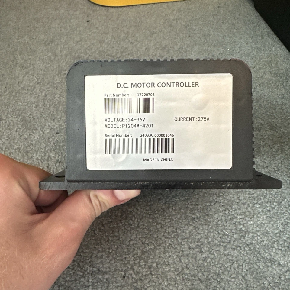 Original 1204M-4201 24-36V 275A DC Motor Controller for Curtis Electric Vehicle - Image 2 of 4