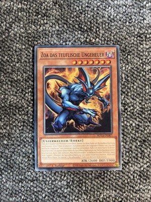 Yu-Gi-Oh! Rage of the Abyss ''Zoa das teuflische Ungeheuer'' ROTA-DE007 1. Auflage
