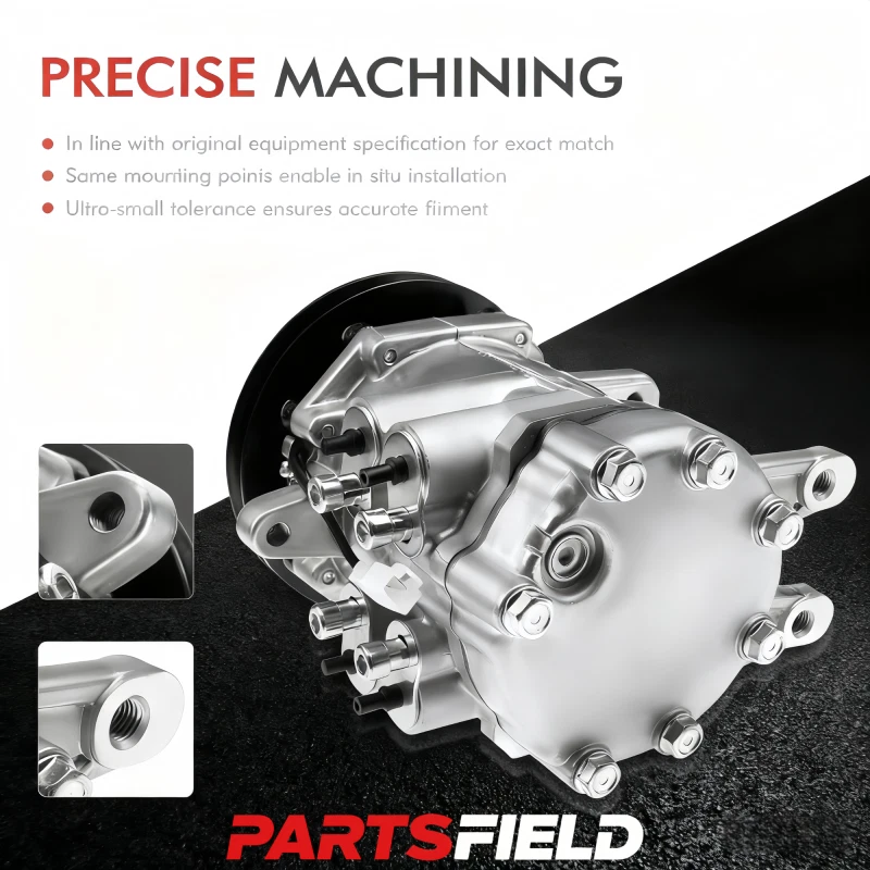 New AC Compressor For 2.1L Mercedes Benz Sprinter 2t 2000-2006 B901 B902 - image 2 of 4