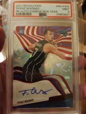 Franz Wagner Rookie Auto 12/22 - Graded PSA