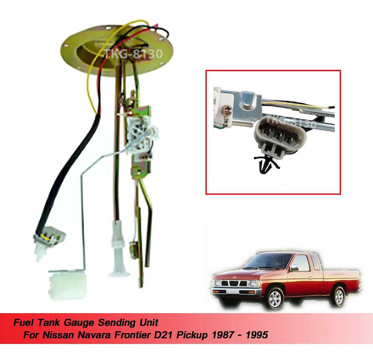 Fuel pump for Nissan D21 NAVARA 2.4L Carby 86-92 Z24 Intank