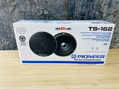 Vintage Pioneer TS-162 Car Speakers NEW OLD STOCK SEALED