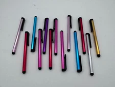 Stylus Touch Screen Pen For iPods iPads Tablets Phones PC's Multi Color 13 Pens