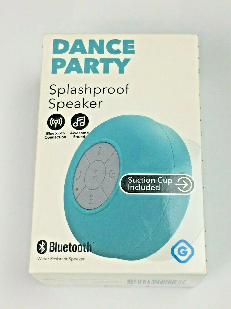 Gems dance party store splashproof speaker